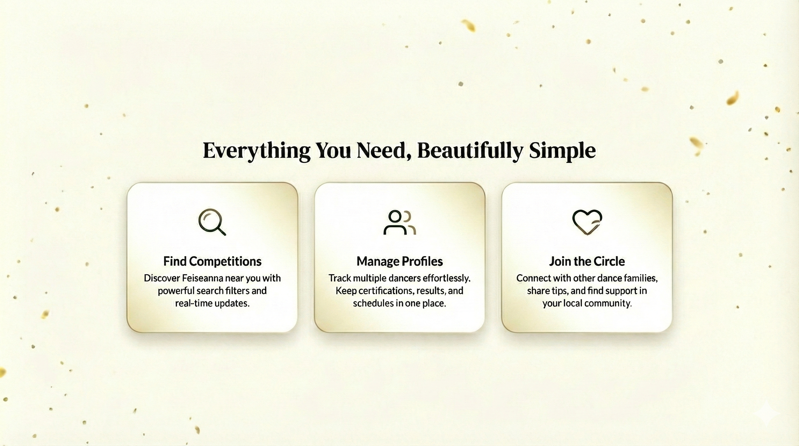Everything You Need, Beautifully Simple